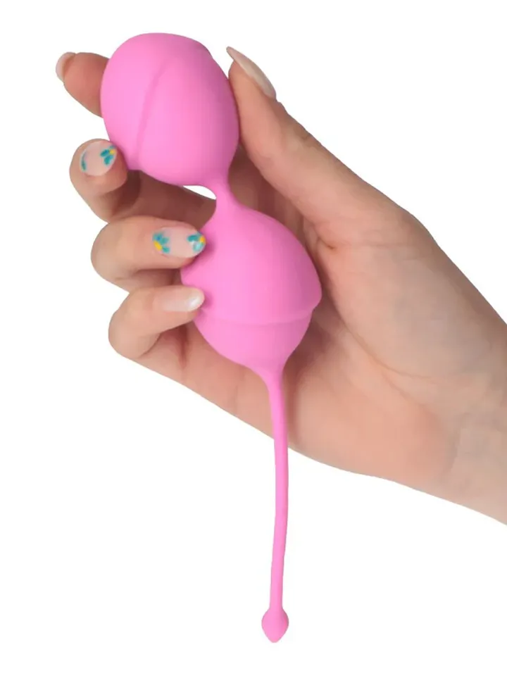Delight Pussy Lichee Silicone Pink Knipkulor / Geishakulor |  | Intimast