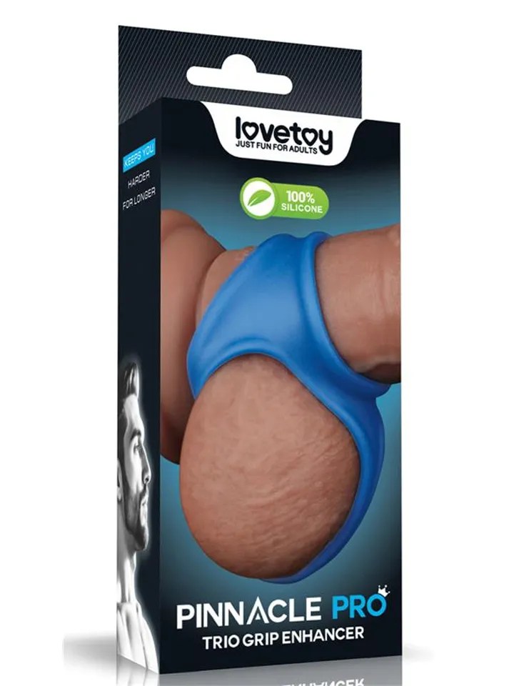 Pinnacle Pro Trio Grip Enhancer Penis Ring Penis & pungring |  | Intimast
