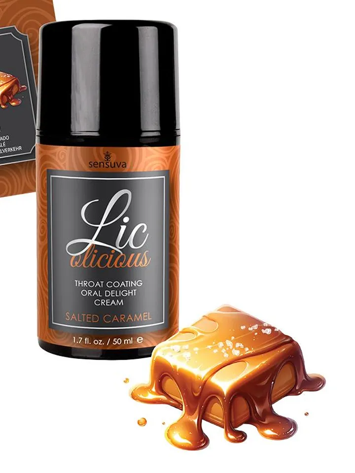 Alternativ bild 1 för Lic-O-Licious Salted Caramel Oral Delight Cream