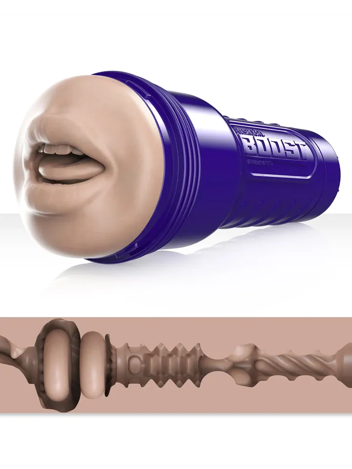Fleshlight Boost Blow Realistic Mouth Masturbator Fleshlight |  | Intimast