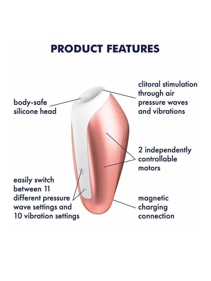 Alternativ bild 1 för Satisfyer Love Breeze Copper