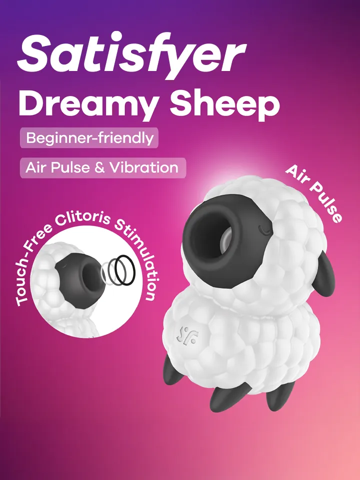 Satisfyer Dreamy Sheep Lufttrycksvibrator |  | Intimast