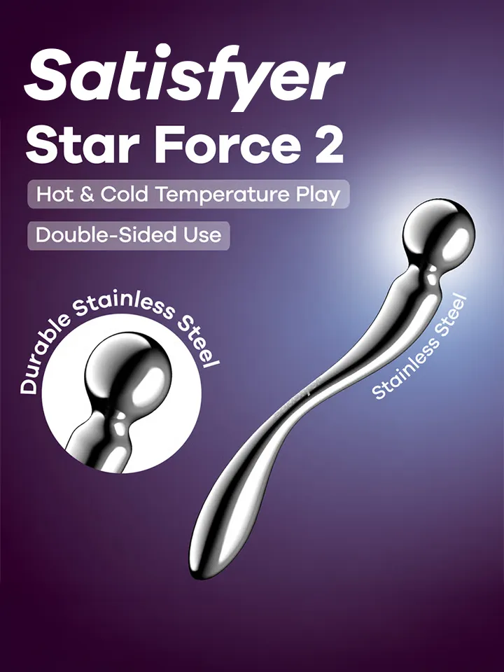 Satisfyer Star Force 2 Ståldildo |  | Intimast