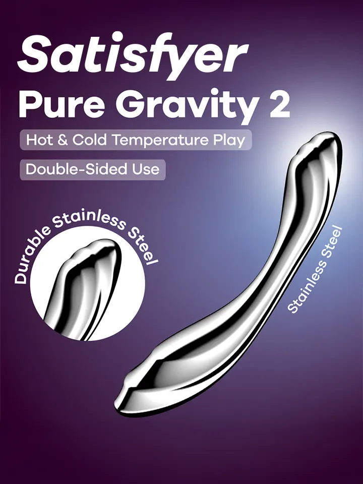 Satisfyer Pure Gravity 2 Ståldildo |  | Intimast