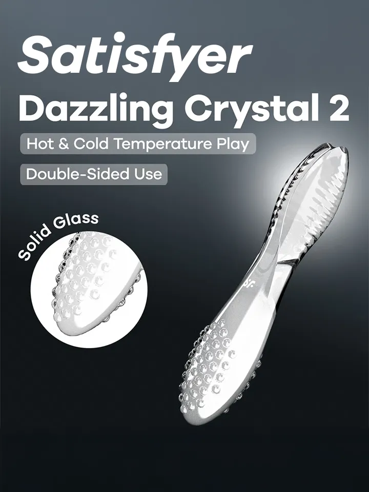 Satisfyer Dazzling Crystal 2 Glasdildo |  | Intimast