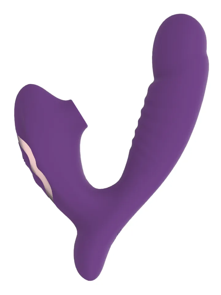 G-Lover 10 Vibe Modes with Clit Sucker Purple Lufttrycksvibrator |  | Intimast