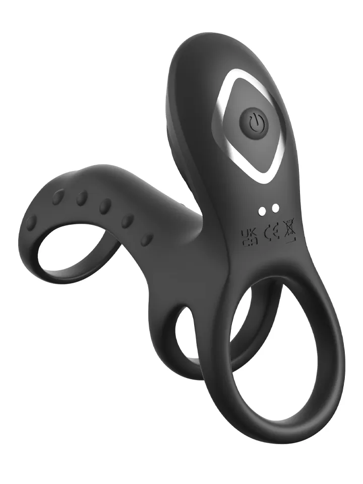 Fantasy C-Ringz Ultimate Couples Cage Pro Penisring med vibrator |  | Intimast