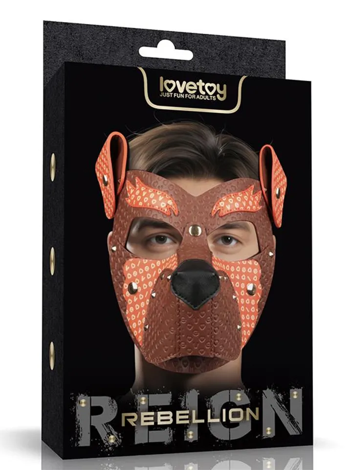 Rebellion Reign Fox Pup Mask BDSM mask |  | Intimast