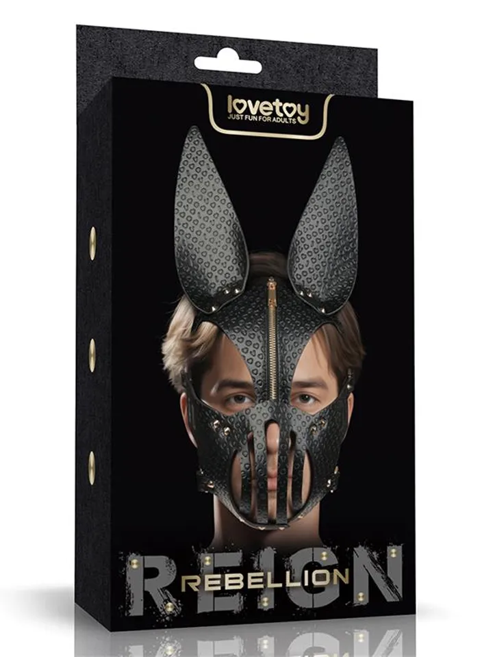 Rebellion Reign Dark Bunny Mask BDSM mask |  | Intimast