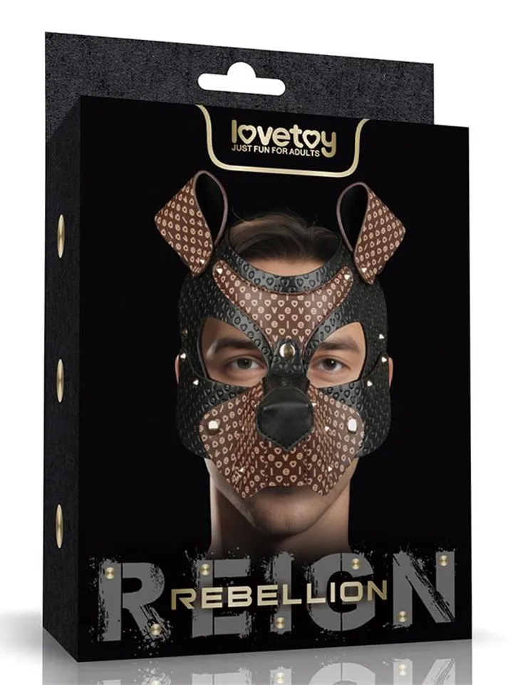 Rebellion Reign Classic Pup Mask BDSM mask |  | Intimast