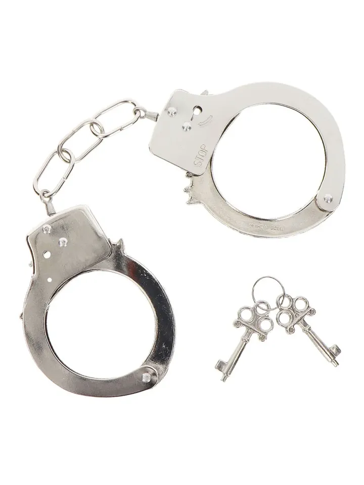 Metal Handcuffs Silver Handbojor |  | Intimast
