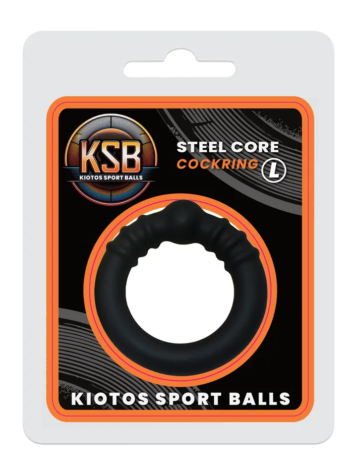 KSB Silicone Cockring With Steel-Core Large Penisring |  | Intimast