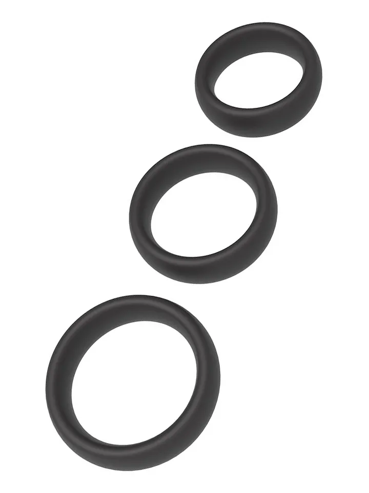 Erospace Set Of 3 Cock Rings Penisringar paket |  | Intimast