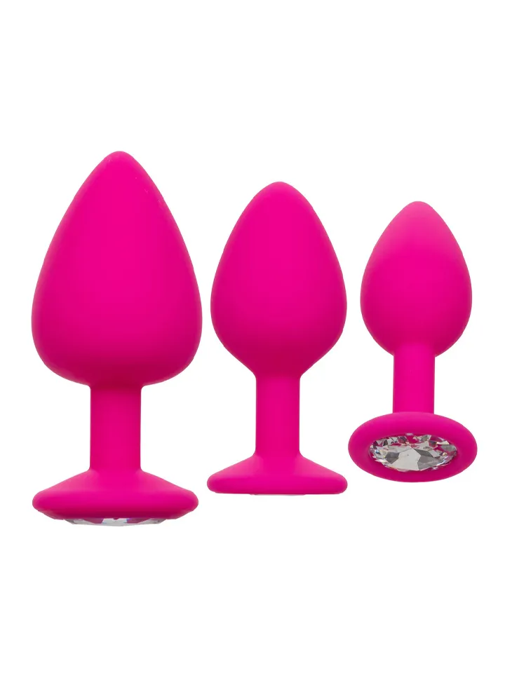 Cheeky Gems Anal Training Kit Pink Analpluggar paket |  | Intimast