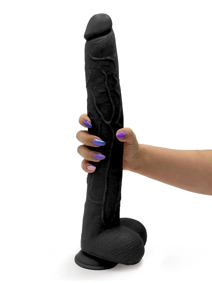 Kiotos Cox Mega Black 04 43 cm XL dildo |  | Intimast