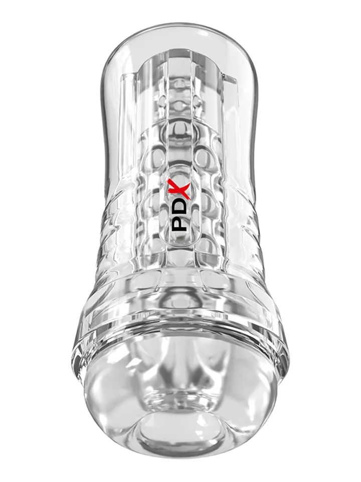 PDX Elite ViewTube Plus See-Thru EZ-Grip Stroker Stroker |  | Intimast