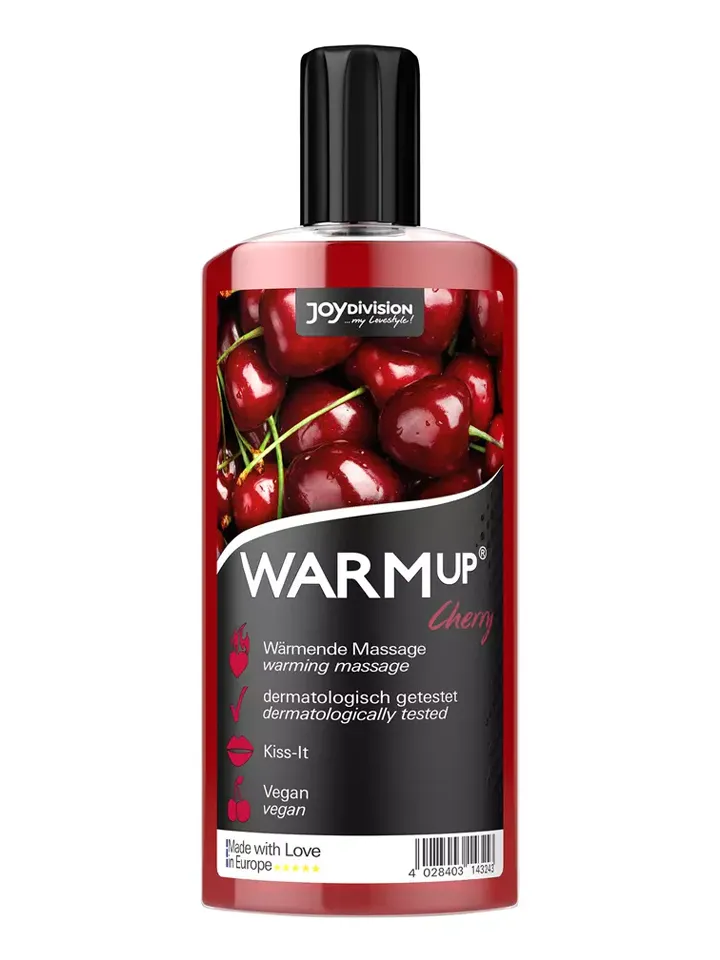 Joydivision Warm-up Massage Oil Cherry 150ml Massageolja Körsbär |  | Intimast