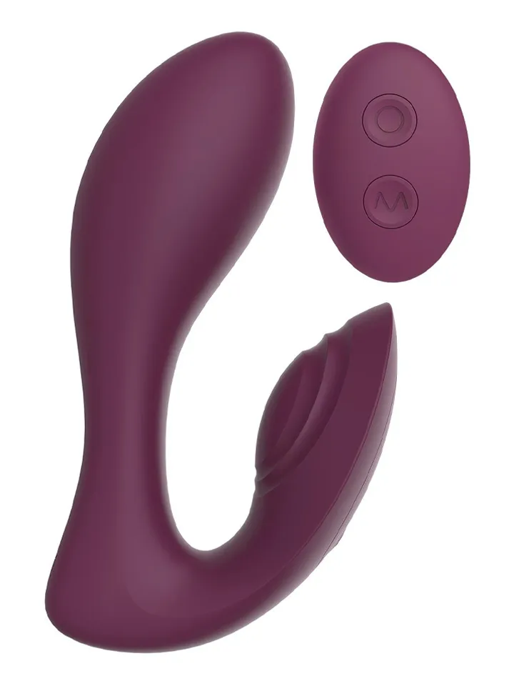 Dream Toys Ultra Dual Vibe Purple Vibrator |  | Intimast