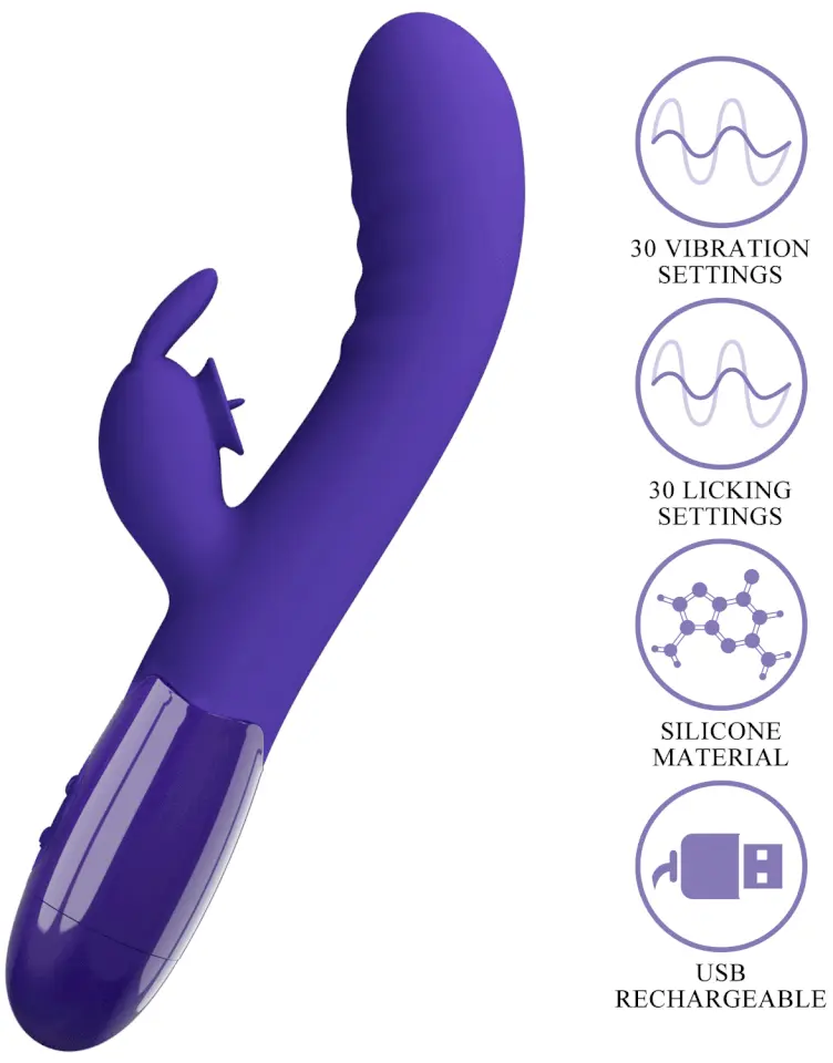 Cerberus Youth Double Bunny Vibrator Rabbitvibrator |  | Intimast
