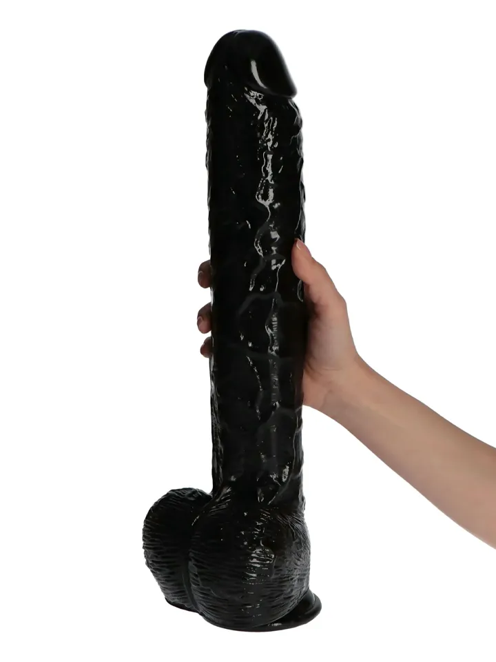 Italian Cock Black 40 cm XL dildo |  | Intimast