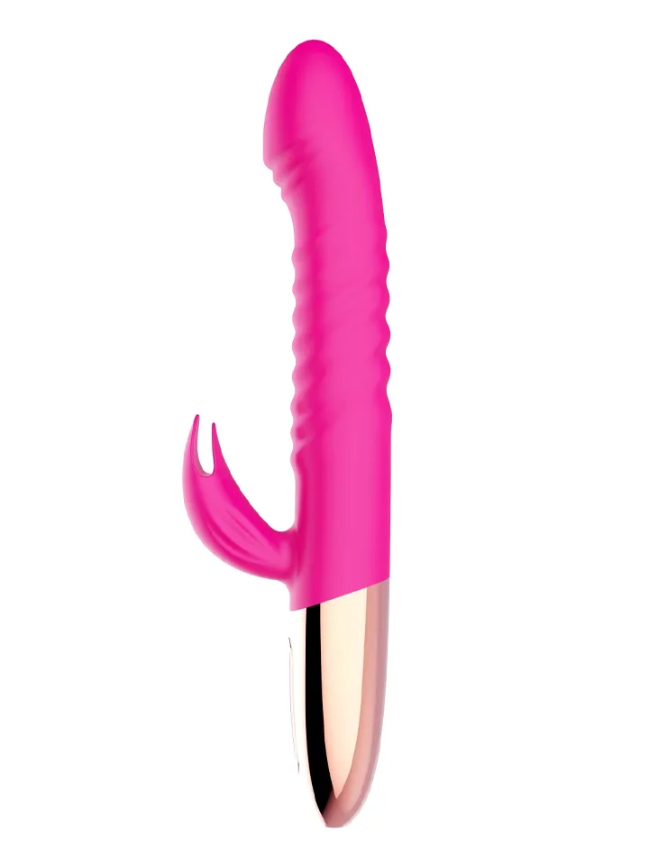 Thrusting & Heating 10 Functions Vibrator Rabbitvibrator med värme |  | Intimast
