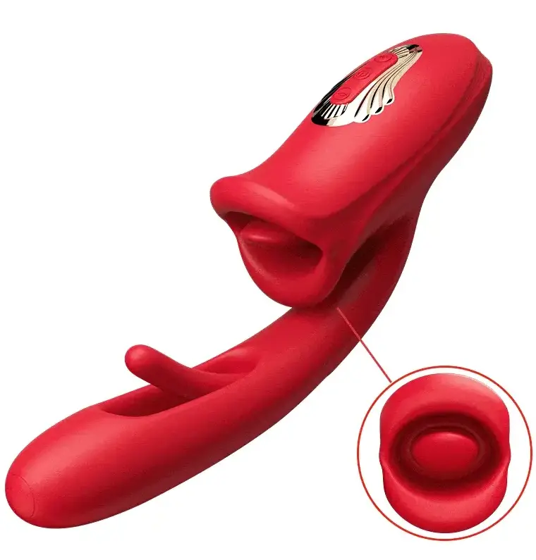 Bite Mouth Vibrator 3.0 Rabbitvibrator med roterande tunga |  | Intimast