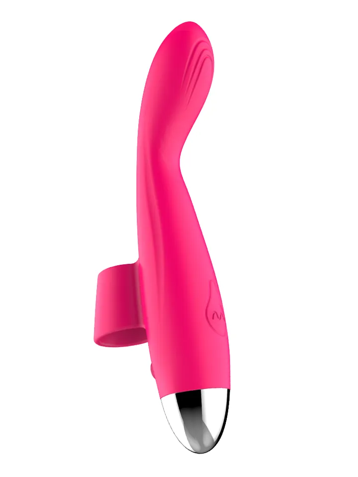 Vibrating Finger Massager Pink Fingervibrator |  | Intimast