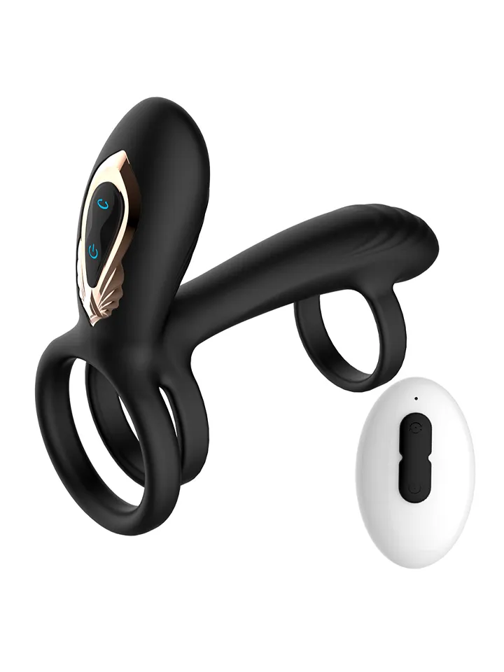 Swinging & Vibrating Cock Ring Penisring med vibrator |  | Intimast