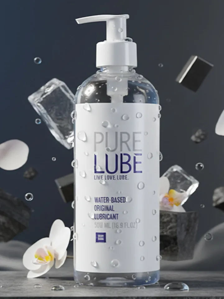 Pure Lube Anal Lubricant With Pump 500 ml Glidmedel anal |  | Intimast