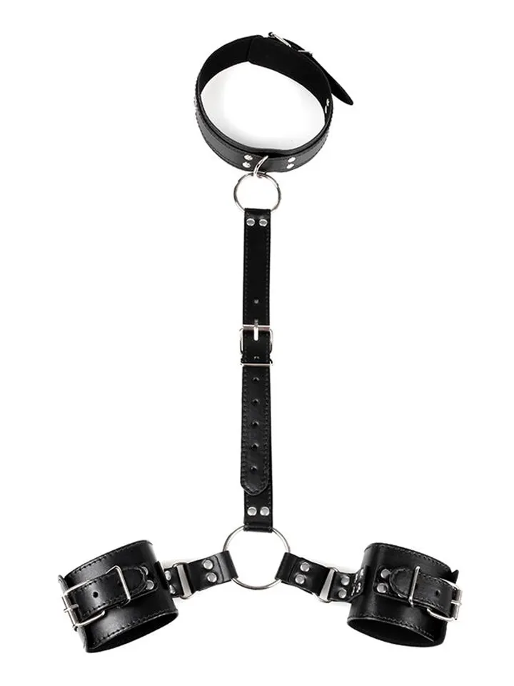 BDSM Collar & Wirst Restraints Halsband & handbojor |  | Intimast