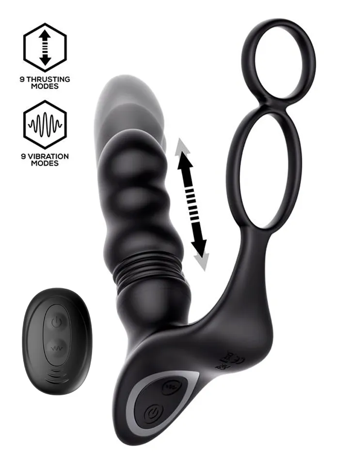 Womp Prostate Massager With Vibration & Thrusting Prostatastimulator |  | Intimast