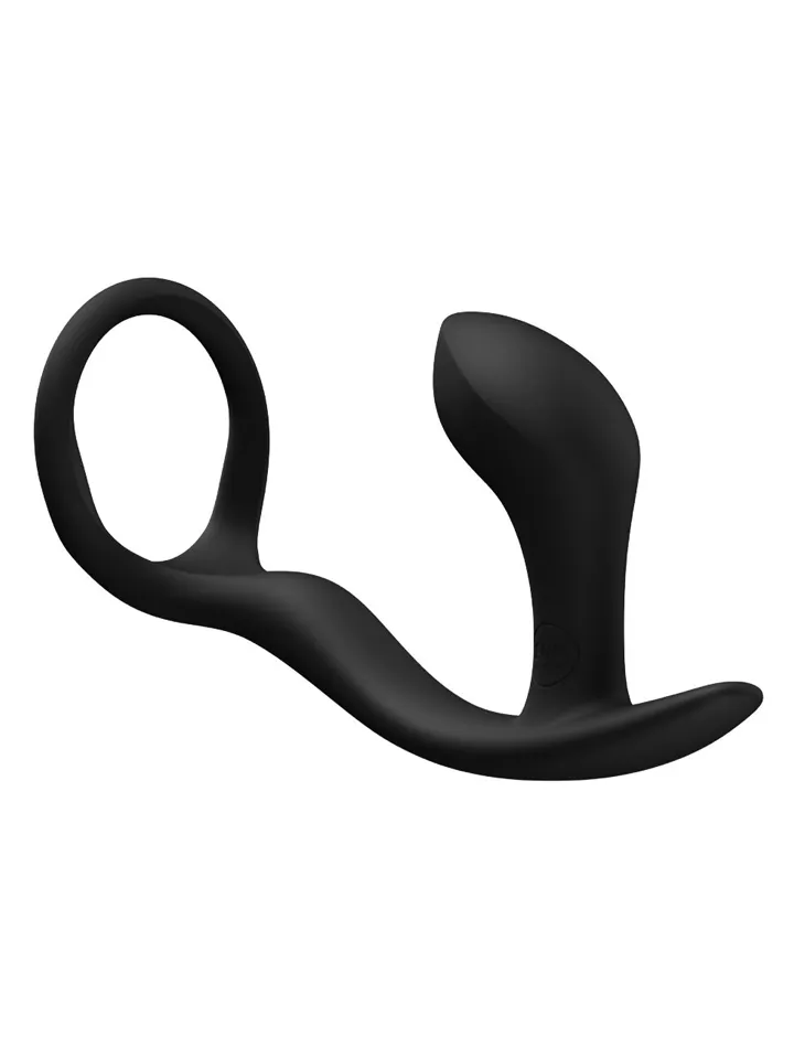 Fun Factory Bootie Ring Anal Plug Black Analplugg med penisring |  | Intimast