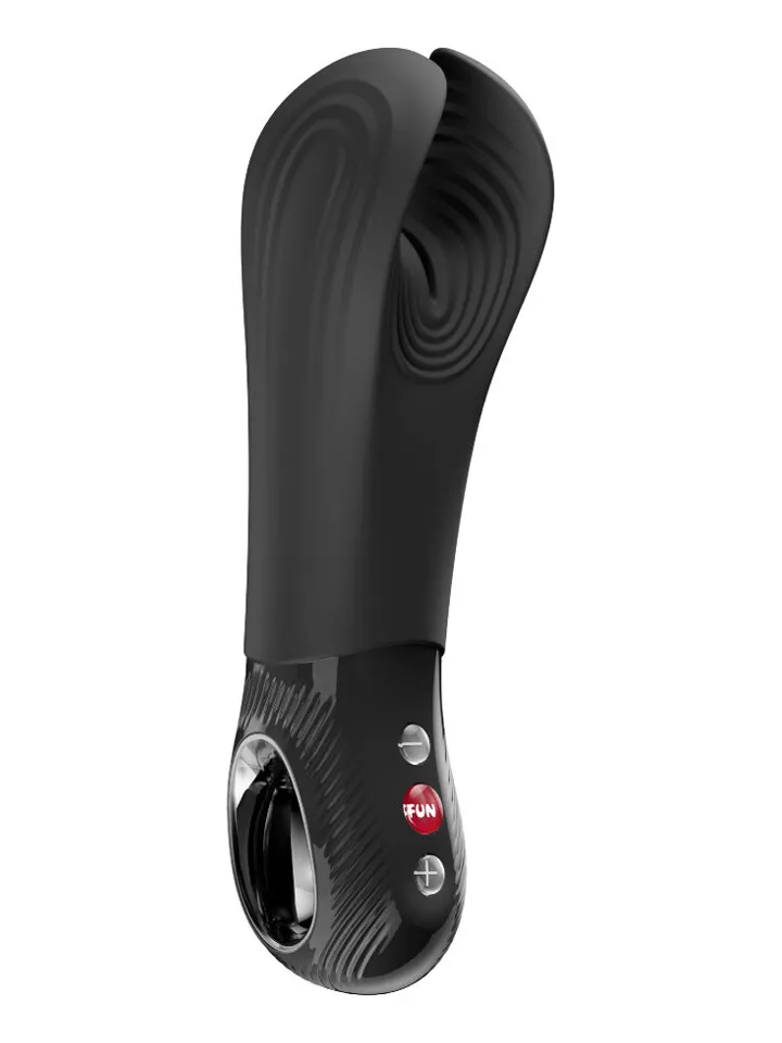 Fun Factory Manta Vibrating Masturbator Black Masturbator |  | Intimast