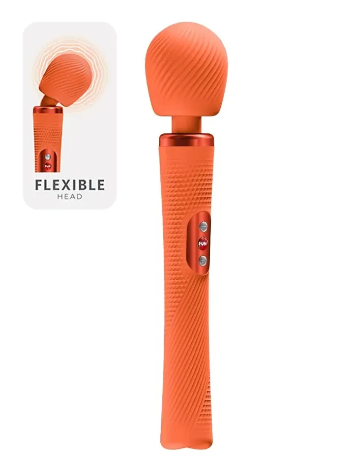 Fun Factory Vim Wand Vibrator Orange Magicwand / Massagewand |  | Intimast