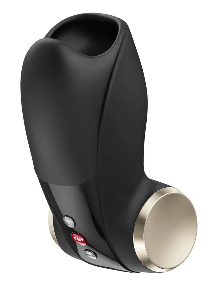 Fun Factory Cobra Libre II Vibrating Masturbator Black Masturbator |  | Intimast
