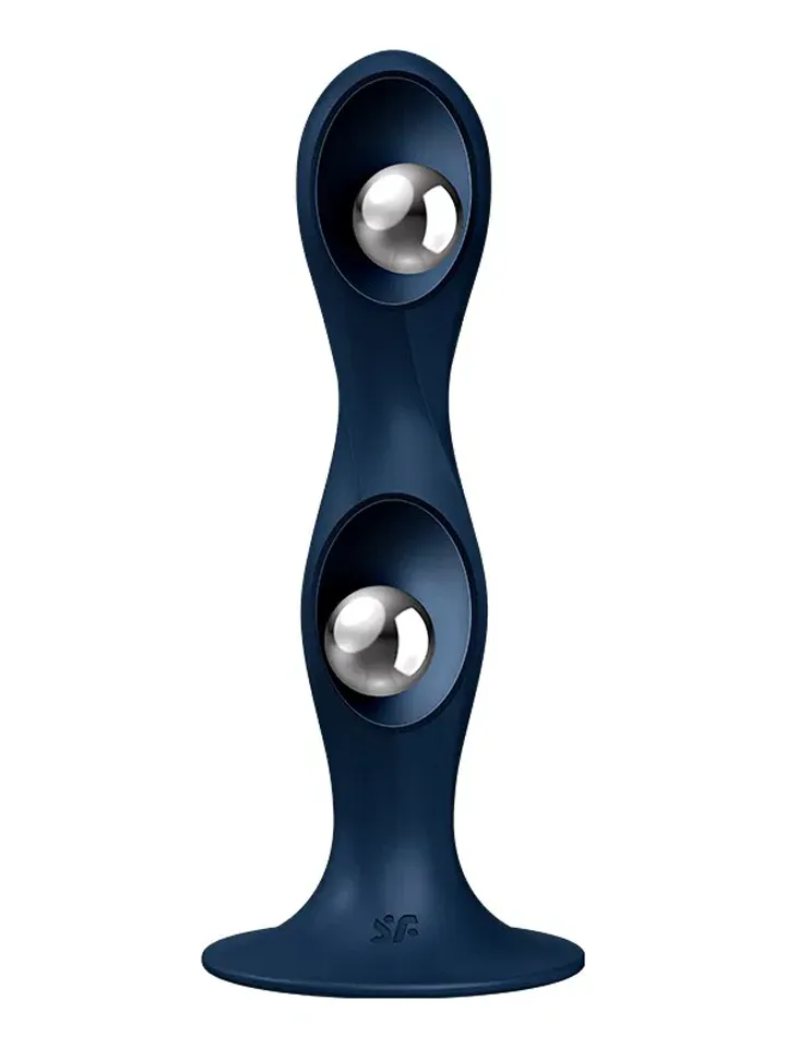 Satisfyer Double Ball-R Blue Dildo |  | Intimast