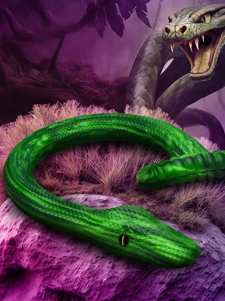Slither Snake Silicone Dildo 57 cm Monster dildo |  | Intimast