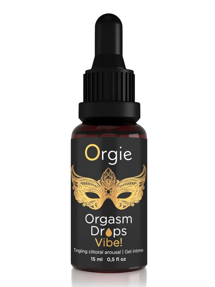 Orgie Orgasm Drops Vibe! 15 ml Lusthöjande/stimulerande olja |  | Intimast