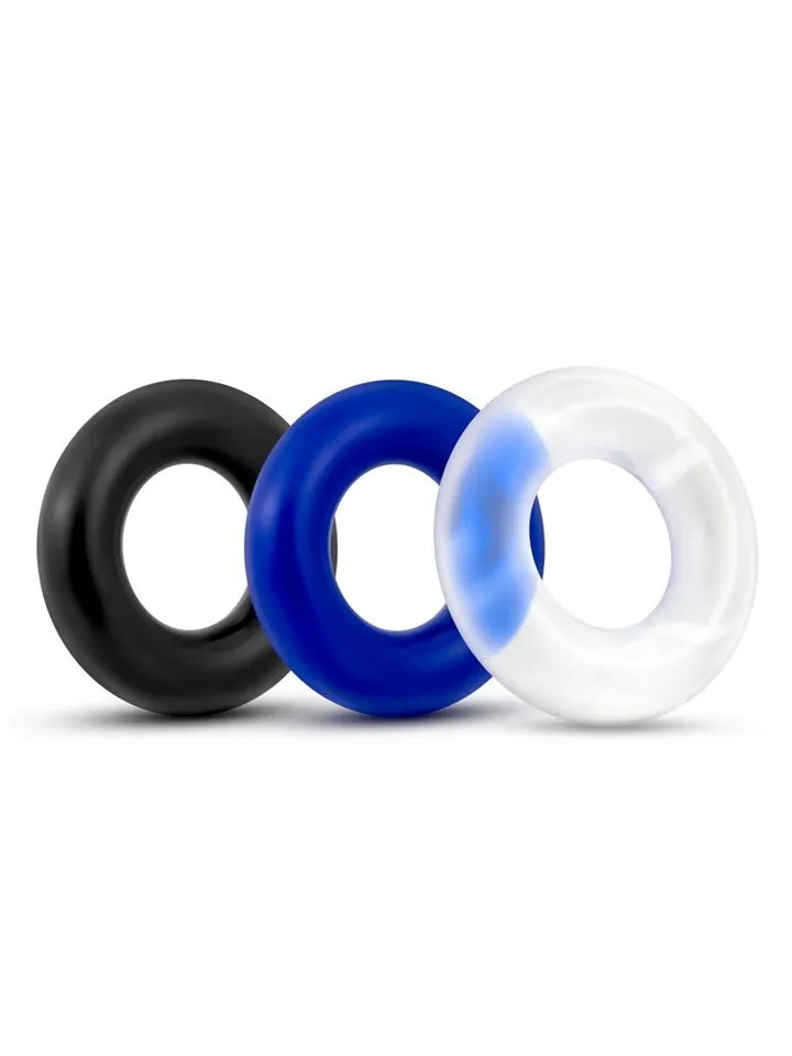 Lovetoy X-Basic Donut Rings 3-pack Penisringar paket |  | Intimast