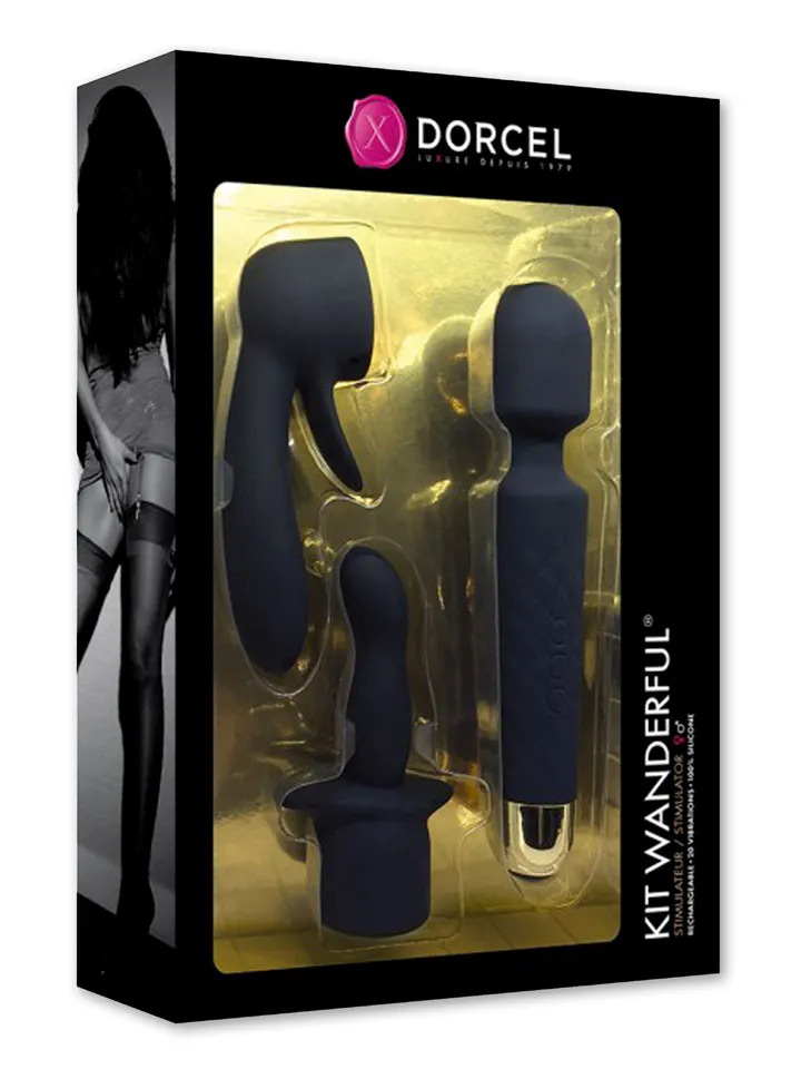 Marc Dorcel Wanderful Massagers Kit Magicwand / Massagewand |  | Intimast