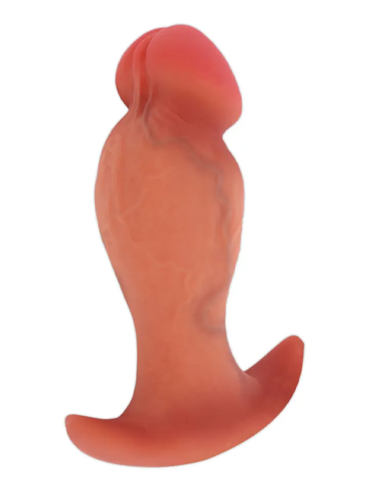 Realistic Buttplug Liquid Silicone 16 cm Analplugg |  | Intimast