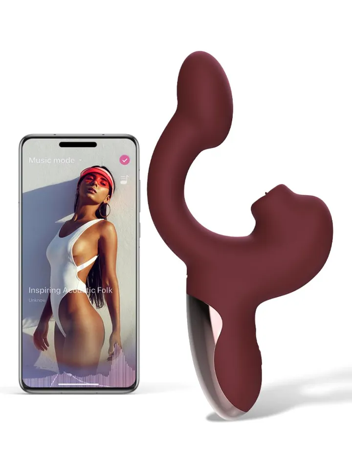 Magic Ponder Vibrator With Lick & G-Spot Function Appstyrd vibrator |  | Intimast
