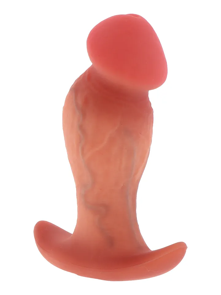 Realistic Buttplug Liquid Silicone 13 cm Analplugg |  | Intimast