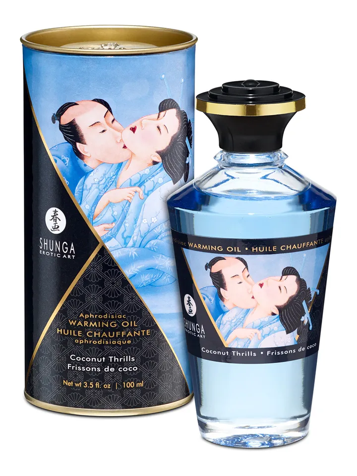 Aphrodisiac Warming Oil Coconut Thrills 100 ml Massageolja Kokos |  | Intimast