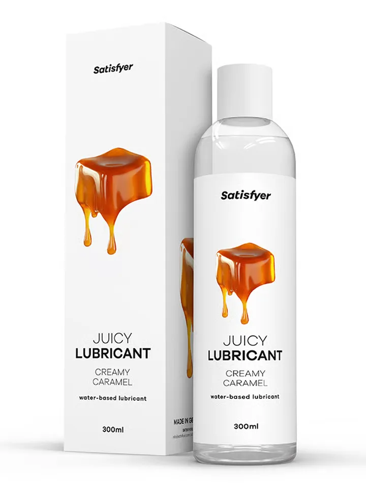 Satisfyer Creamy Caramel Water Based Lubricant 300 ml Vattenbaserat glidmedel |  | Intimast