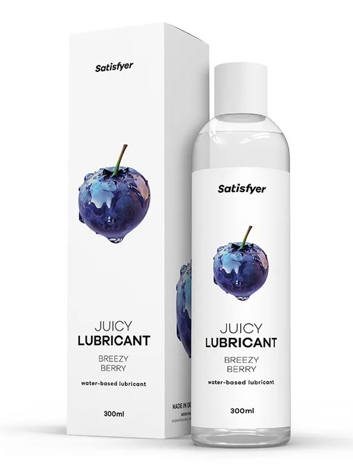 Satisfyer Breezy Berry Water Based Lubricant 300 ml Vattenbaserat glidmedel |  | Intimast