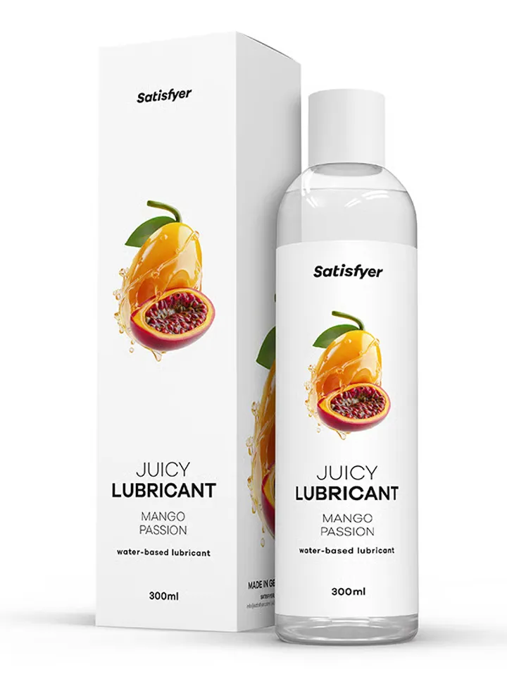 Satisfyer Mango & Passion Water Based Lubricant 300 ml Vattenbaserat glidmedel |  | Intimast