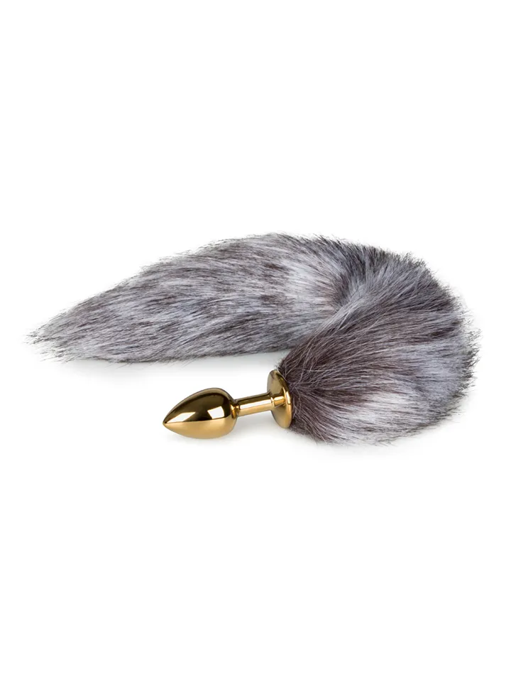 Fox Tail Plug No. 5 Gold Analplugg med svans |  | Intimast