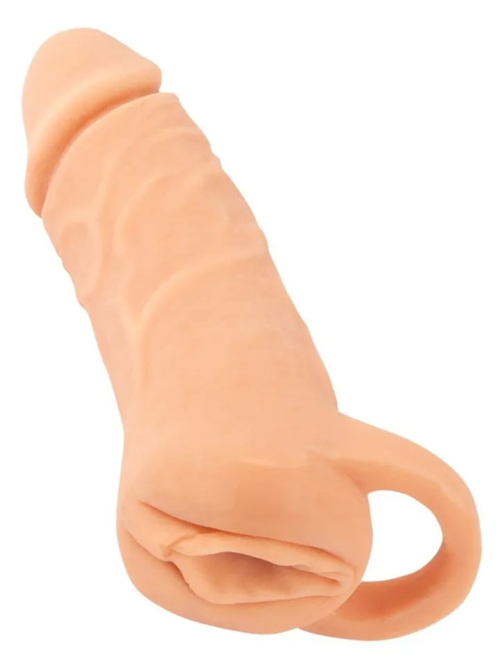2-in-1 Extension & Masturbator 18,5 cm Penisförlängare |  | Intimast