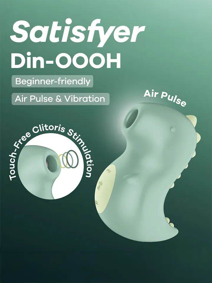 Satisfyer Din-OOOH Air Pulse Vibrator Lufttrycksvibrator |  | Intimast
